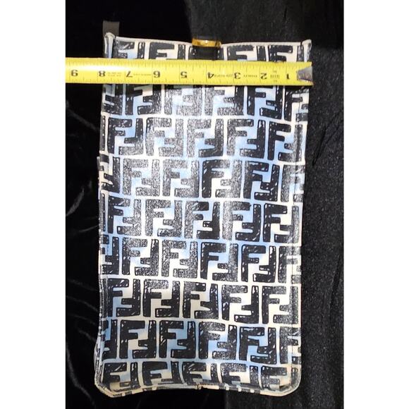 Fendi Shopper Tote Joshua Vides Zucca Coated Canvas Large - Picture 6 of 16